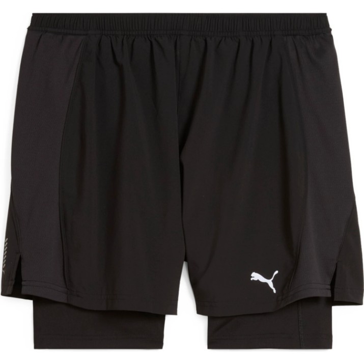 Pantaloni scurți pentru bărbați Puma Run Velocity 2in1 Puma Black, s.XXL