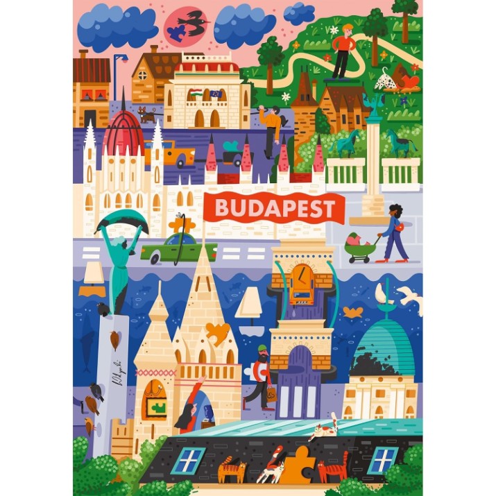 Пазл Trefl Premium Plus Budapest 1000pcs (12107)