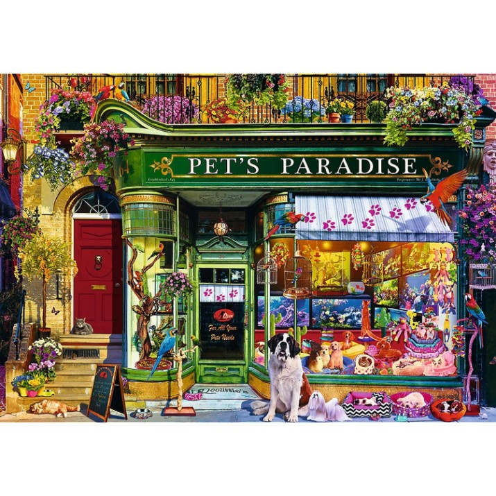 Puzzle Trefl Premium Plus Pet's Paradise 1000pcs (10841)