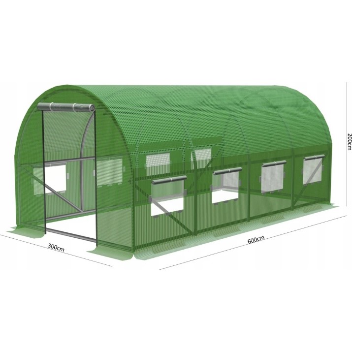 Теплица GardenLine TUN5613 6x3x2m