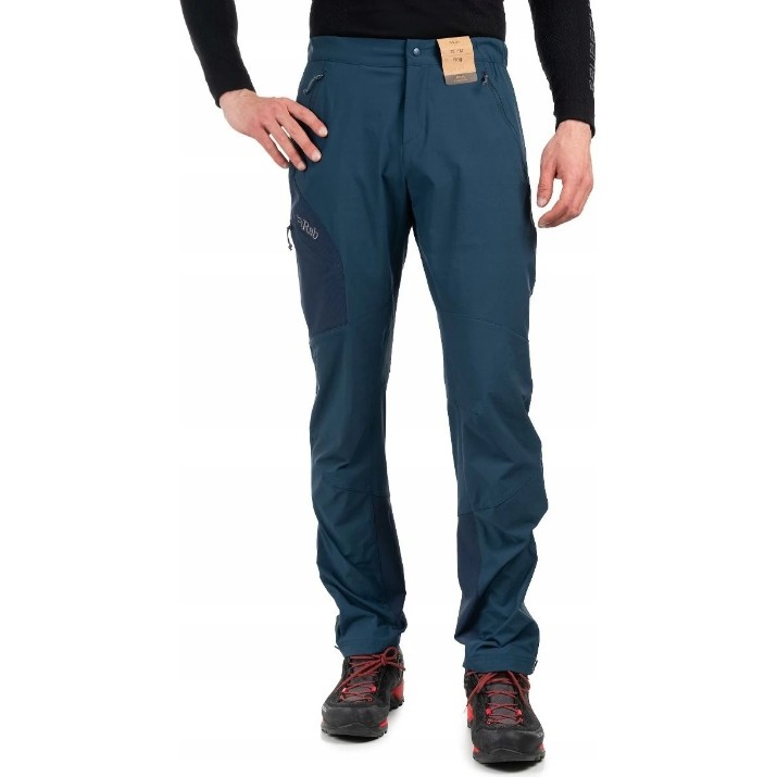 Мужские спортивные штаны Rab Ascendor L Tempest Blue Regular 