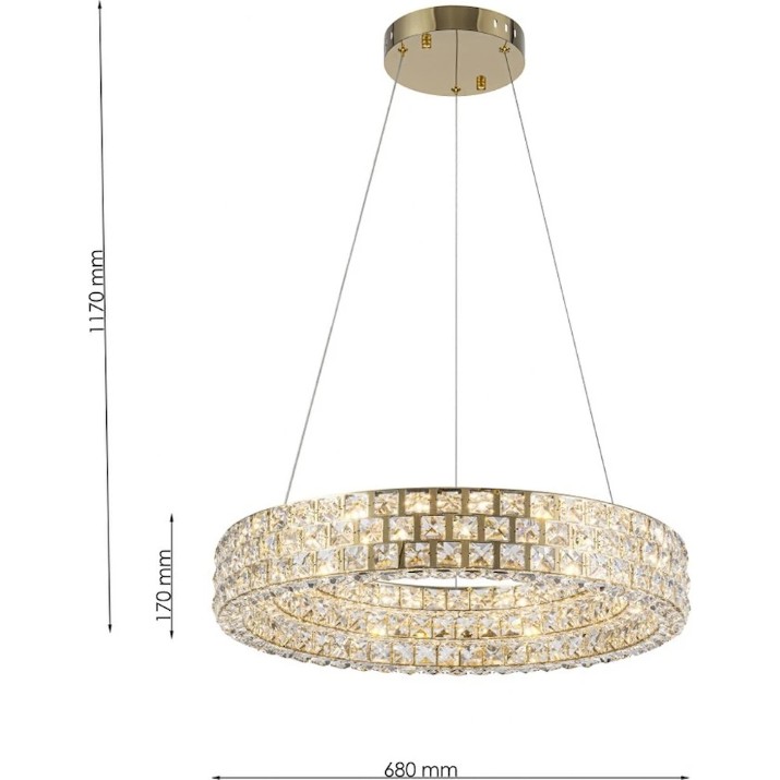 Люстра Lampardi Aurora LP138-D60