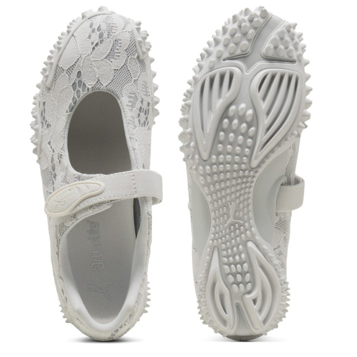 Балетки женские Puma Mostro Fey Lace Feather Gray, s.37