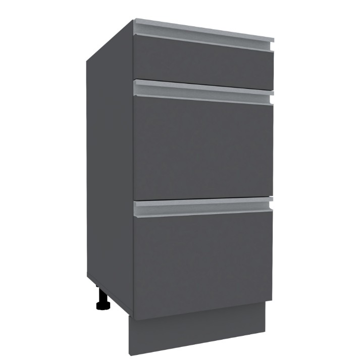 Bucatarie modulara Yasen Madera Н№14 400х715 Graphite Grey