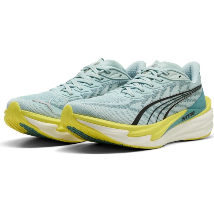 Adidași pentru bărbați Puma Deviate Nitro 4 Baltic Sea Blue/Fresh Water, s.40