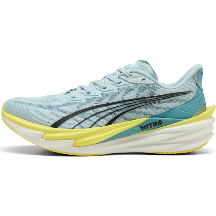 Adidași pentru bărbați Puma Deviate Nitro 4 Baltic Sea Blue/Fresh Water, s.40