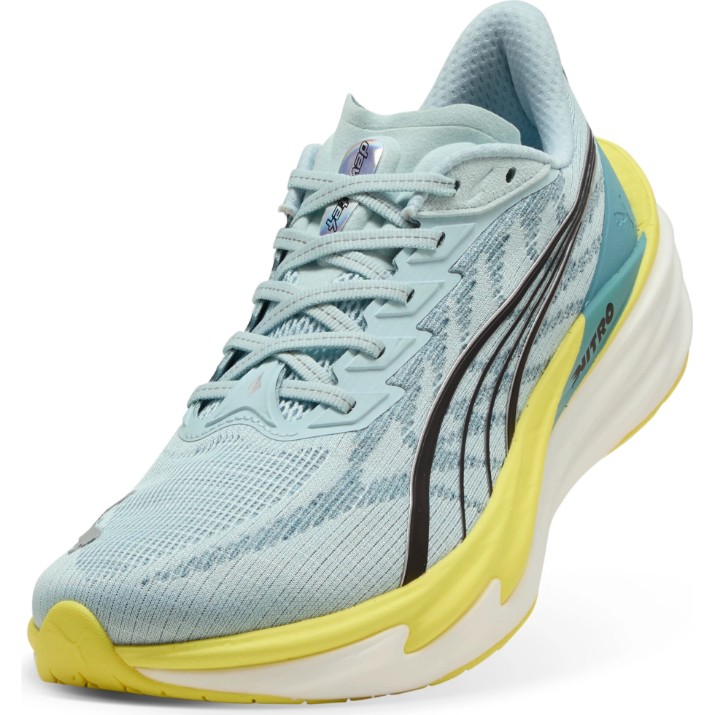 Adidași pentru bărbați Puma Deviate Nitro 4 Baltic Sea Blue/Fresh Water, s.40