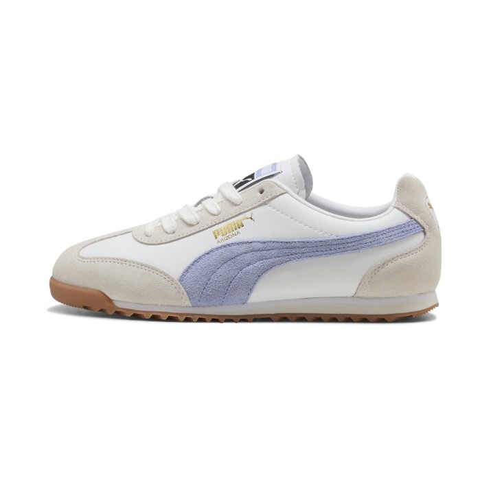 Adidași pentru dame Puma Arizona Retro Puma White/Intense Lavender/Gum, s.40.5
