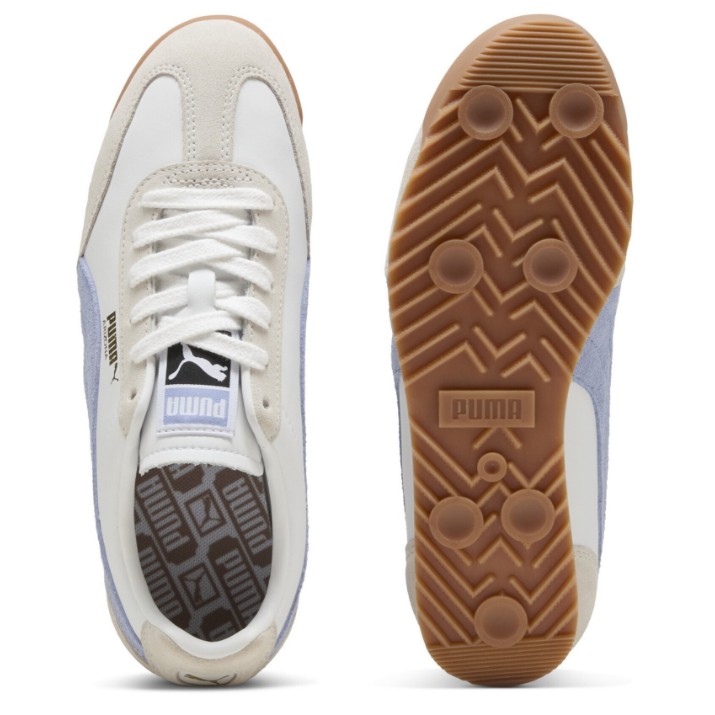 Adidași pentru dame Puma Arizona Retro Puma White/Intense Lavender/Gum, s.40.5