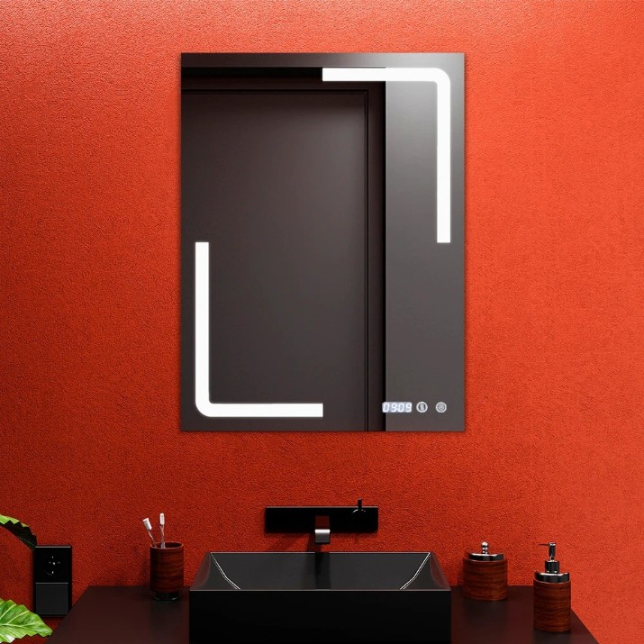 Oglindă baie Bayro Edge 600x800 Led Touch (123795)