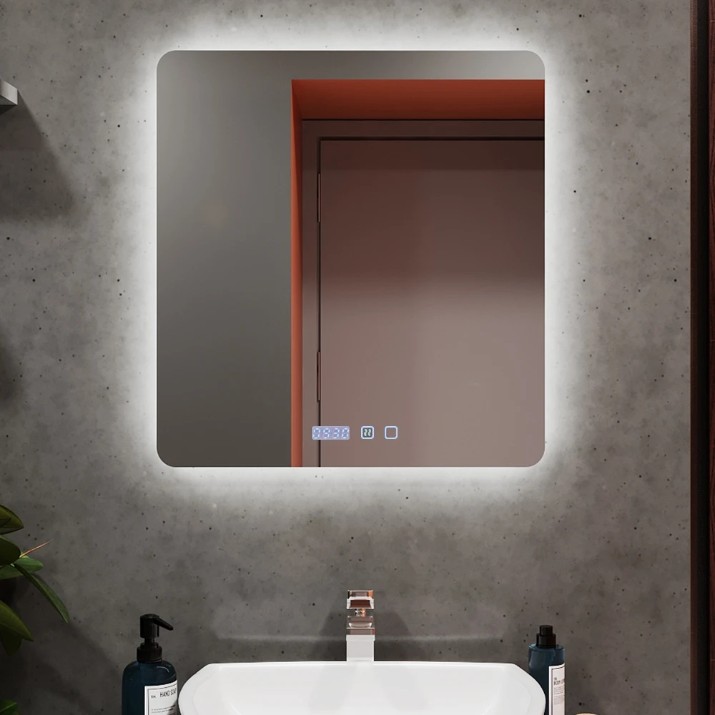 Зеркало для ванной Bayro Moon 700x800 Led Touch (124192)
