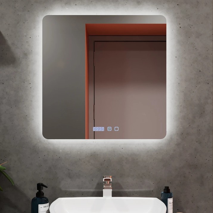 Зеркало для ванной Bayro Moon 800x800 Led Touch (124193)