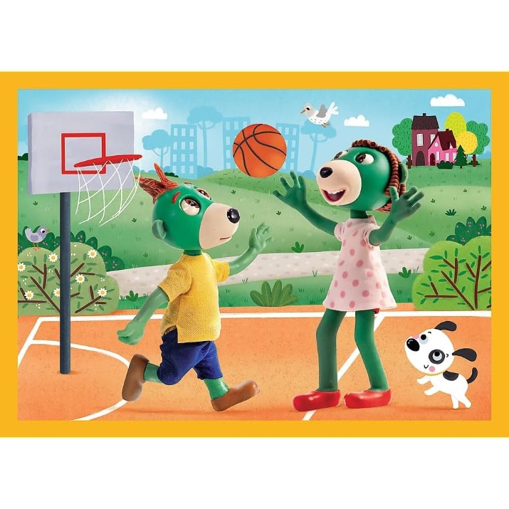 Пазл Trefl Treflik 4in1 (34623)