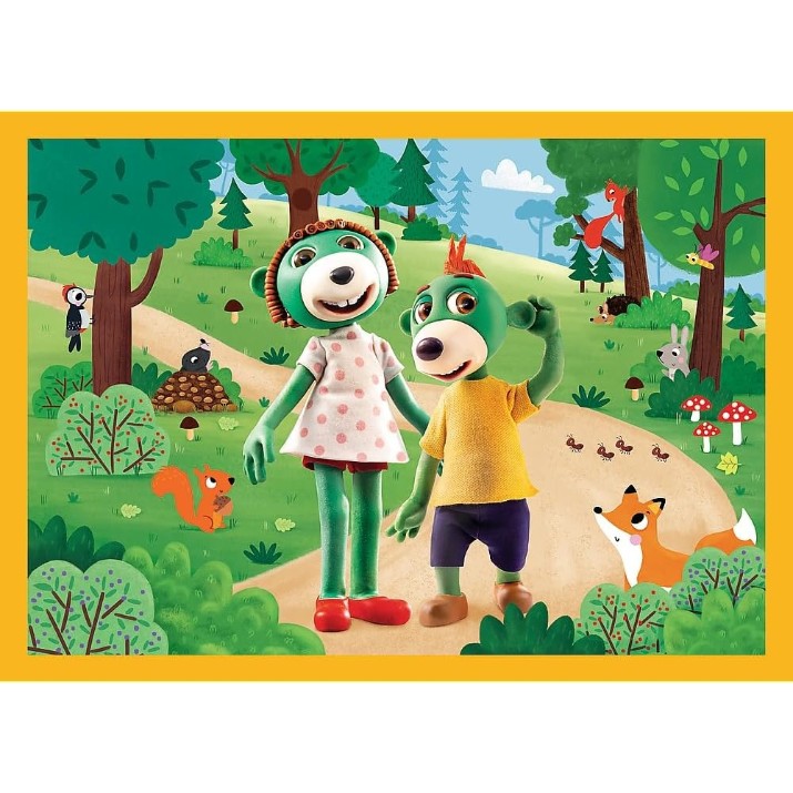 Пазл Trefl Treflik 4in1 (34623)