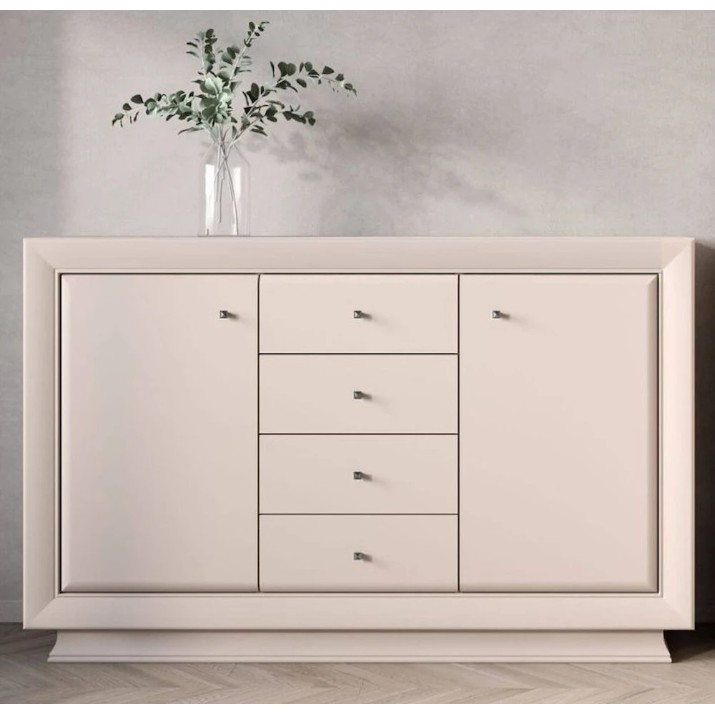 Комод BRW Largo Classic KOM2D4S Cashmere
