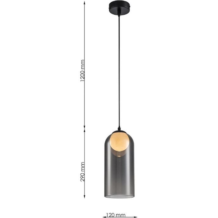 Lustră Lampardi Lynk LP4028-1P