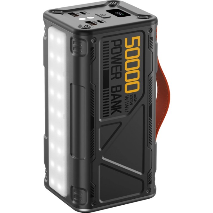 Внешний аккумулятор WiWU Armor 100W 50000mAh Black (Wi-P029)