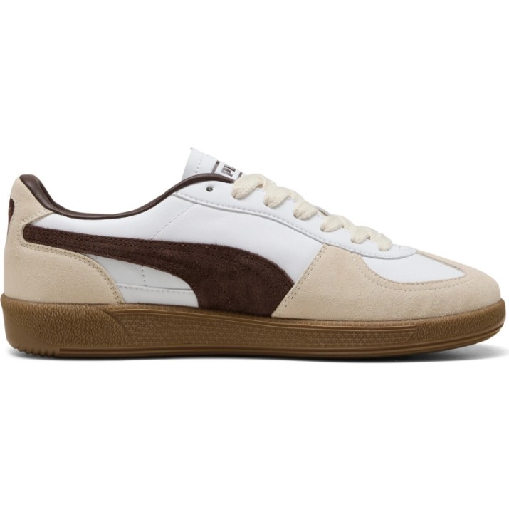 Кеды мужские Puma Palermo Leather Puma White/Chocolate Brown/Gum, s.46