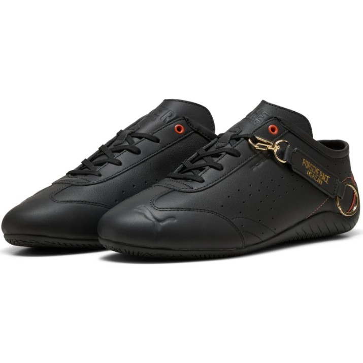 Adidași pentru bărbați Puma Porsche Legacy Speedcat Lth Puma Black/Amarena, s.47