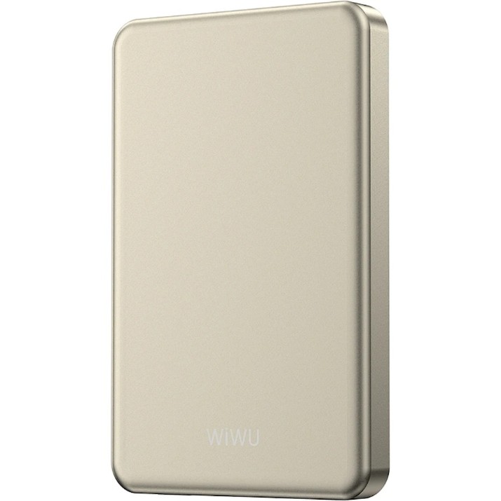 Acumulator extern WiWU Ultra Thin P15 5000mAh Titanium Gold