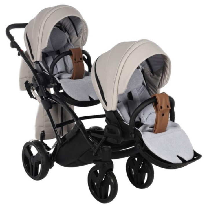 Carucior Junama Duo Slim Space Eco 02 Beige (WGDUOSLIMSPACEECO02)