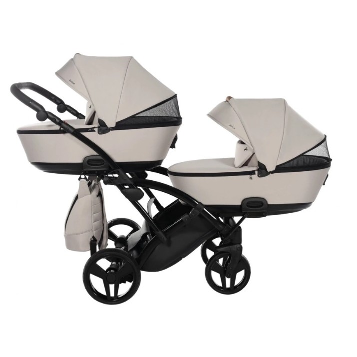 Коляска Junama Duo Slim Space Eco 02 Beige (WGDUOSLIMSPACEECO02)