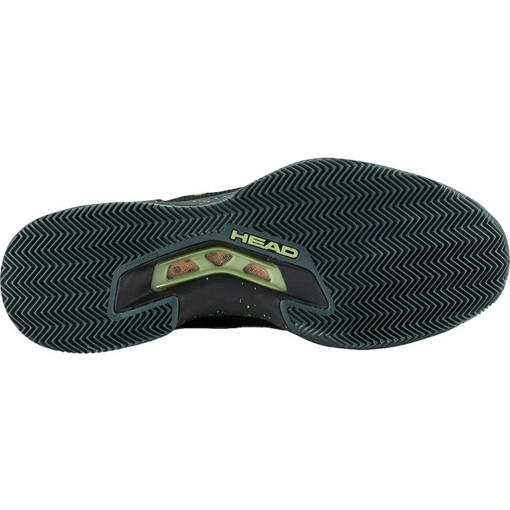 Adidași pentru bărbați Head Sprint Pro 3.5 SF Clay Men 40.5 Black/Fluo Green
