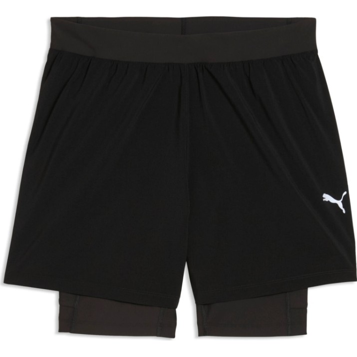 Pantaloni scurți pentru bărbați Puma M Dreamrun 2in1 5 D Puma Black, s.L