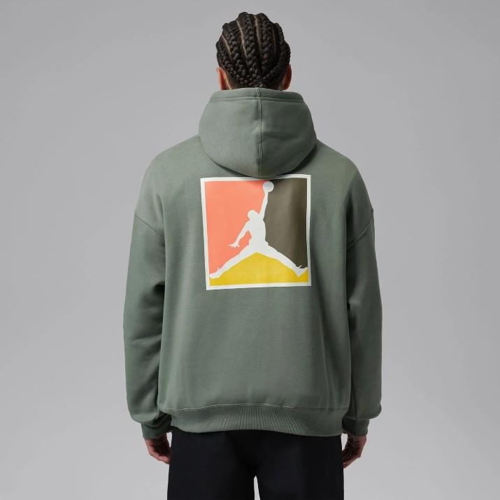 Hanorac pentru bărbați Nike Jordan Brooklyn Fleece Vintage Lichen/Sail, s.M
