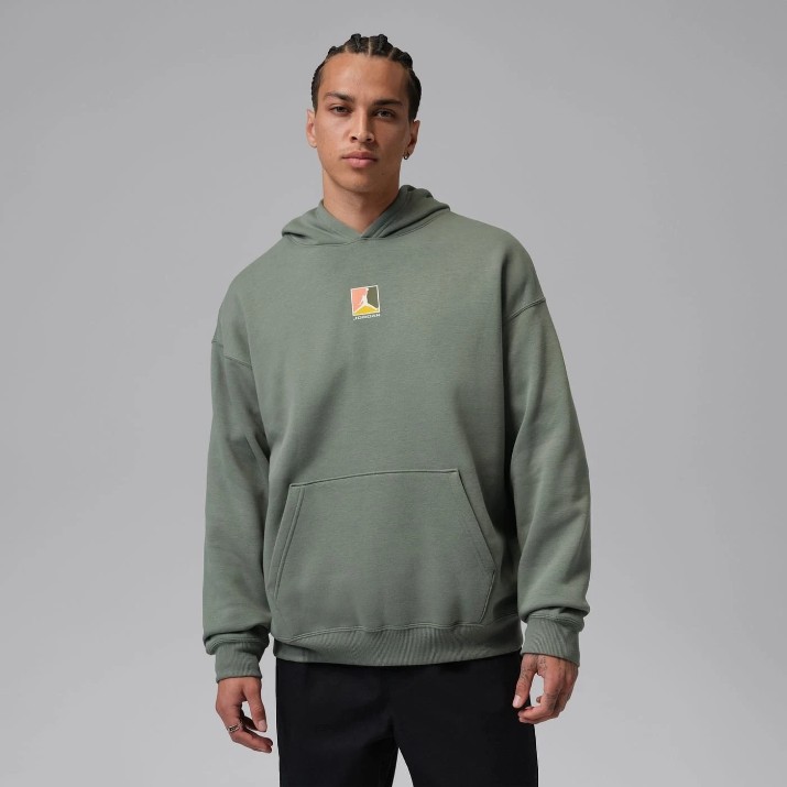 Мужская толстовка Nike Jordan Brooklyn Fleece Vintage Lichen/Sail, s.XXL