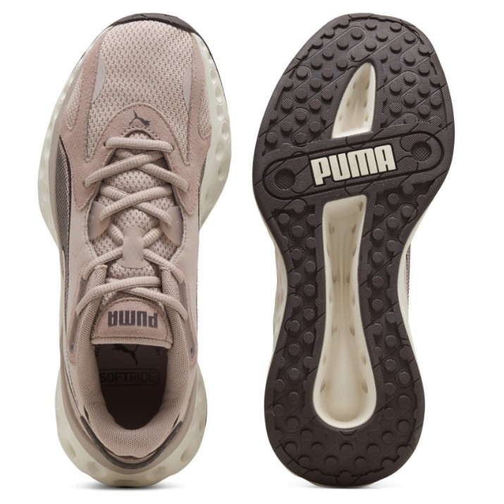 Кроссовки женские Puma Softride Frequence Wns Rose Latte/Chocolate Brown/Warm White, s.39