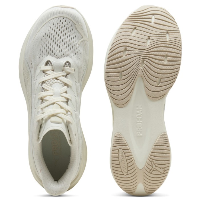Adidași pentru dame Puma Darter Pro 2 Warm White/Alpine Snow/Puma Silver, s.40.5