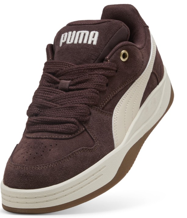 Ghete pentru dame Puma Park Luna Suede Chocolate Brown/Alpine Snow, s.40.5