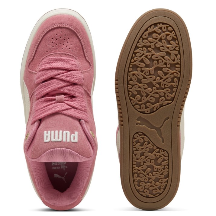 Ghete pentru dame Puma Park Luna Suede Wild Pink/Alpine Snow, s.40.5