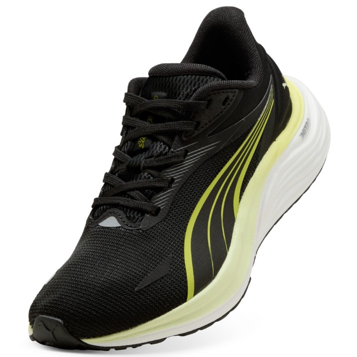 Кроссовки детские Puma Electrify Nitro 4 Jr Puma Black/Apple Spritz/Lux Lime, s.37