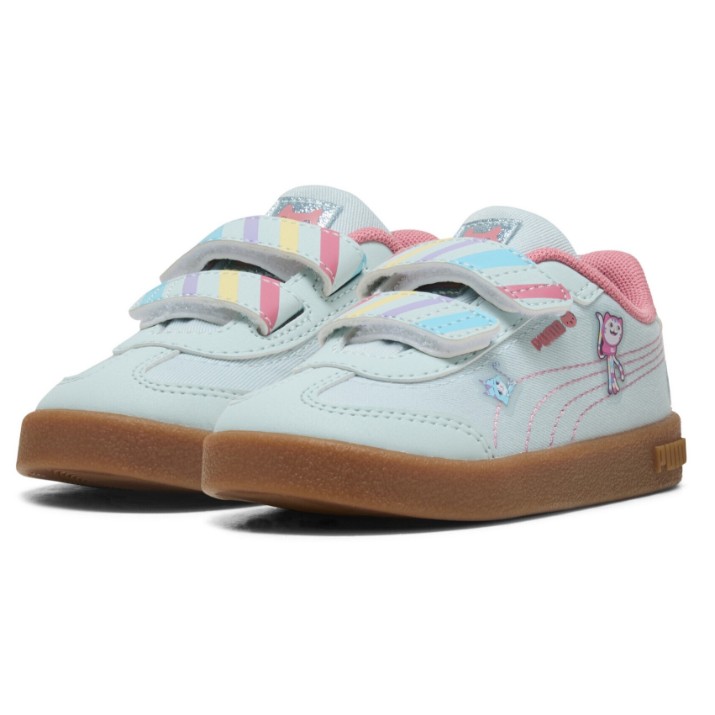 Ghete pentru copii Puma Club II Era Gabbys Dollhouse V Inf Fresh Water/Wild Pink, s.26