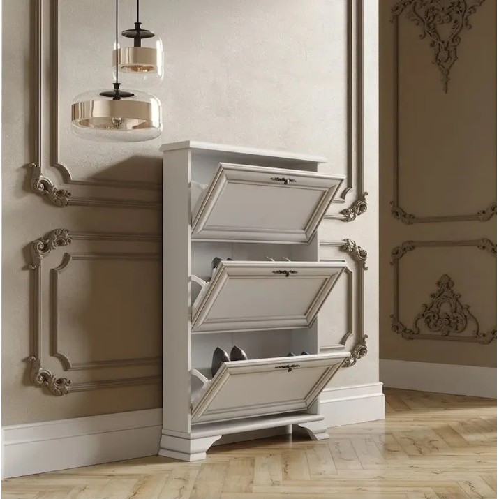 Rafturi pentru pantofi Gerbor Kentuki SFK3B White Alpine