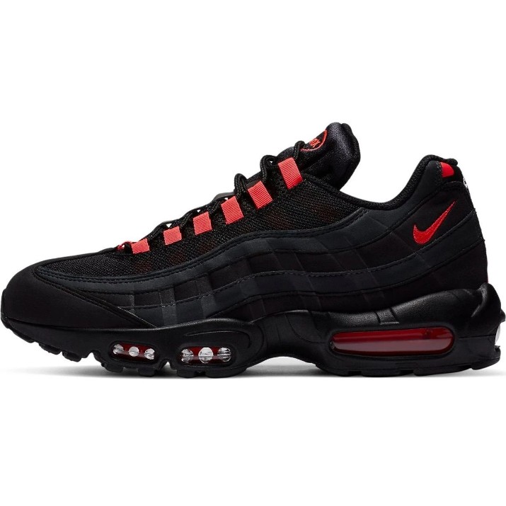 Adidași pentru bărbați Nike Air Max 95 Og Black/Team Crimson/Wolf Grey, s.45.5