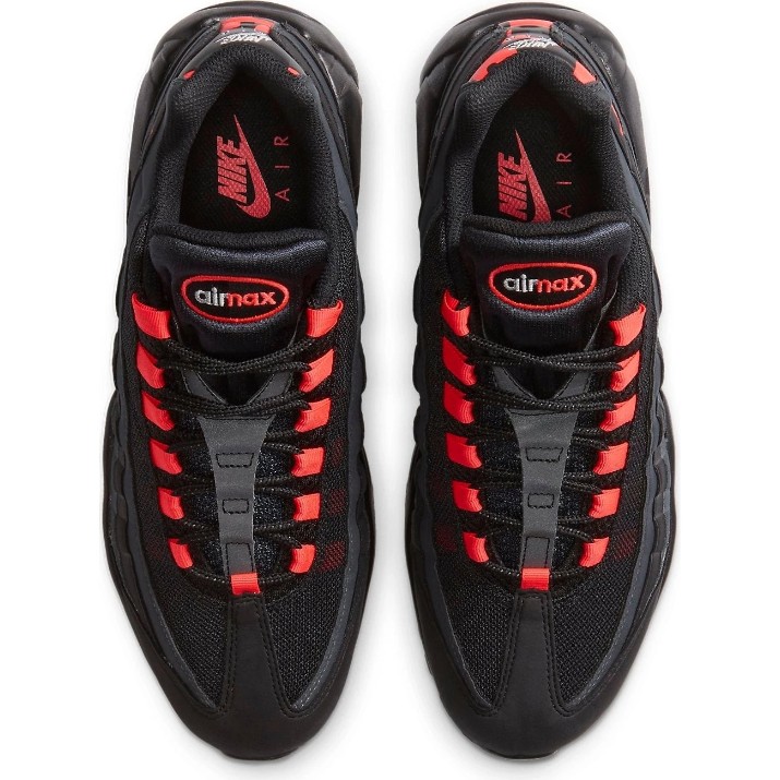 Adidași pentru bărbați Nike Air Max 95 Og Black/Team Crimson/Wolf Grey, s.45.5