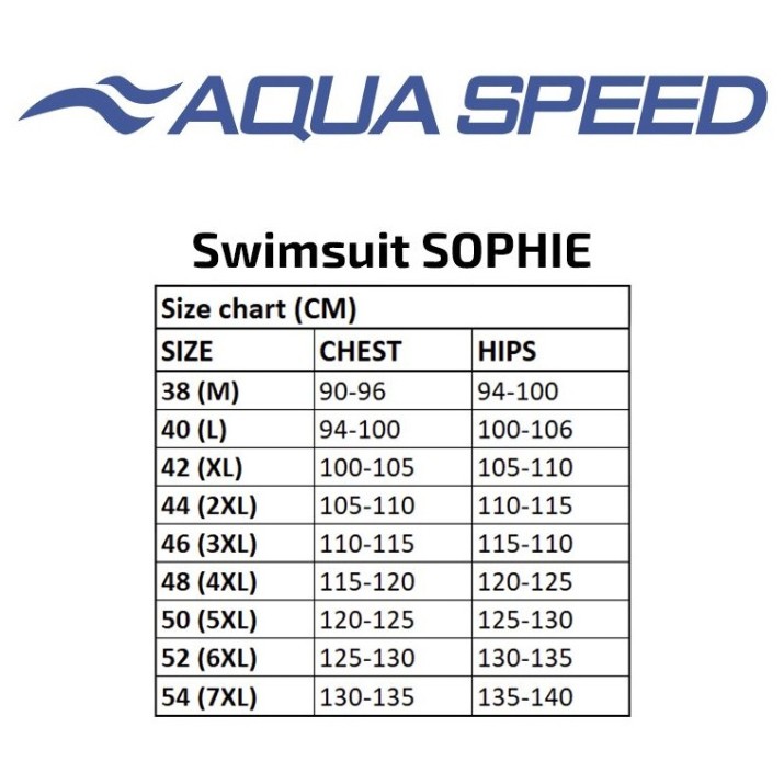 Costum de baie Aqua Speed Sophie 33, s.44 Pink