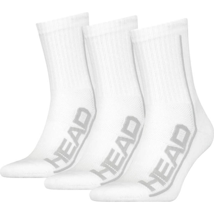 Ciorapi pentru bărbați Head Tennis Performance 43-46 White 3pairs