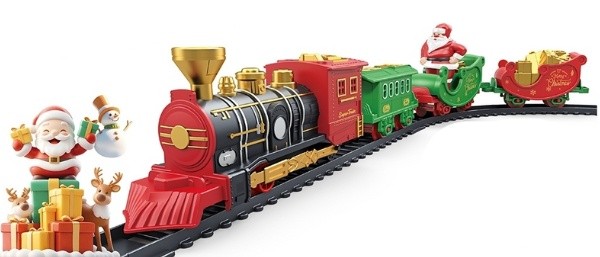 Детская игровая дорога Essa Toys Christmas Rail Train (699-103A)