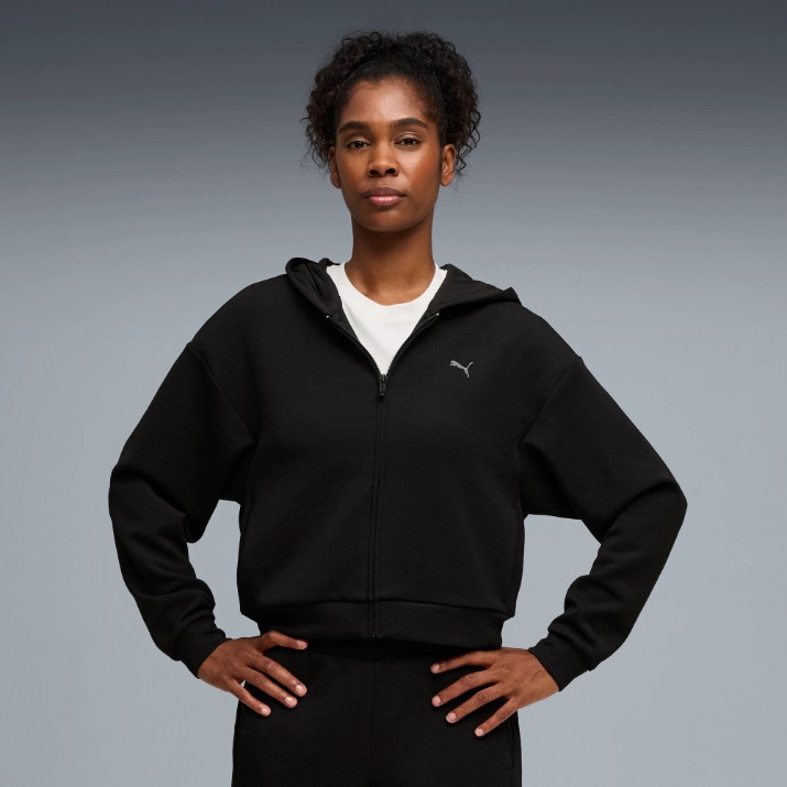 Женская толстовка Puma W Cloudspun Fz Puma Black, s.L