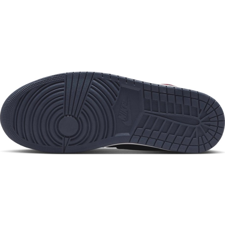 Ботинки мужские Nike Jordan 1 Mid Se Team Red/Pale Vanilla/Obsidian, s.42
