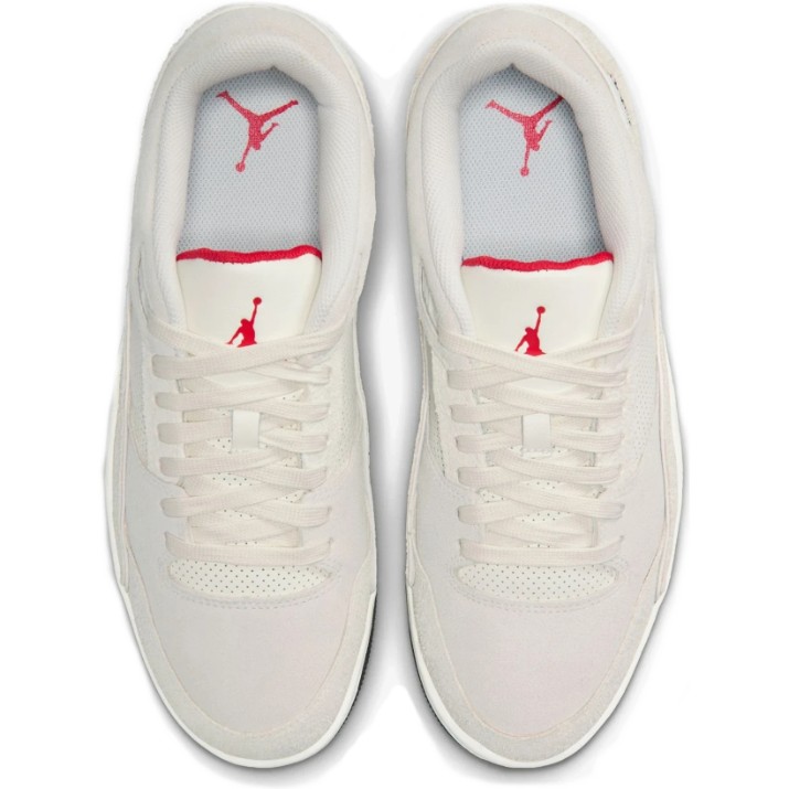 Adidași pentru bărbați Nike Jordan Flight Court Sail/University Red/Black, s.42.5