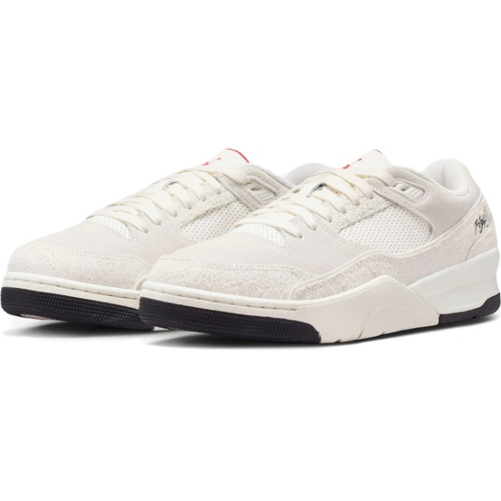 Adidași pentru bărbați Nike Jordan Flight Court Sail/University Red/Black, s.45.5