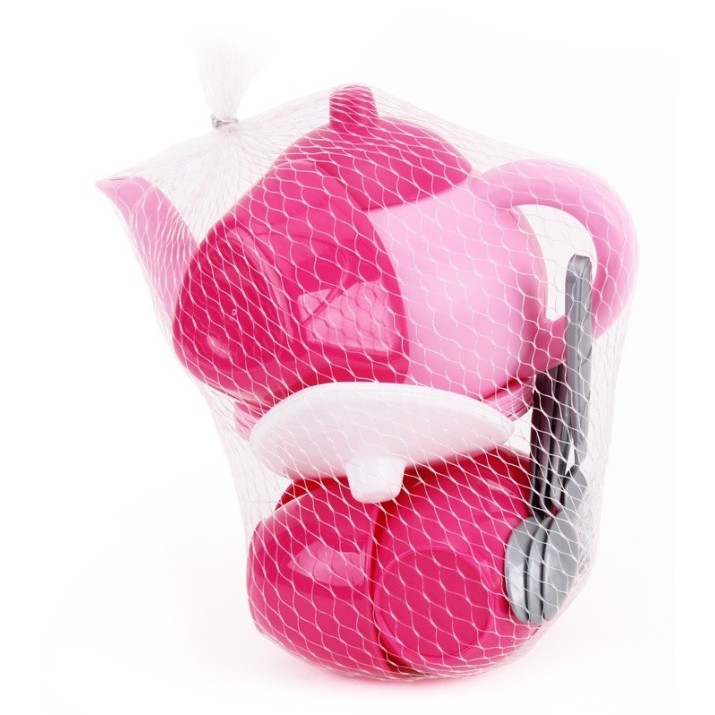 Seturi de veselă pentru păpuși Technok Pink (07174)