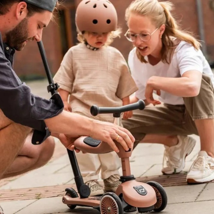 Самокат Scoot and Ride Highway Kick 1 Push And Go Mocha (00820)