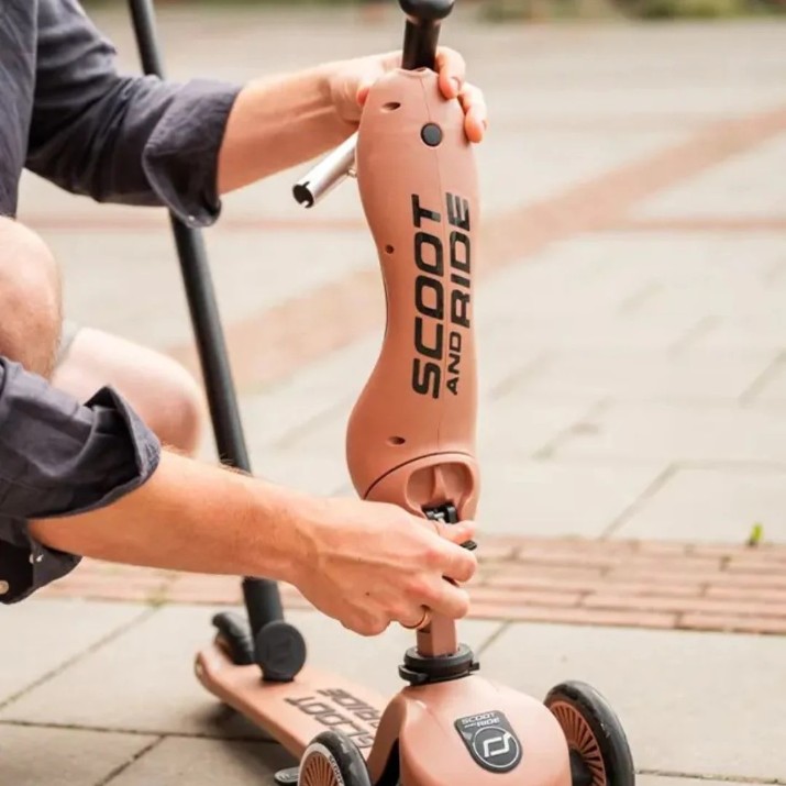 Самокат Scoot and Ride Highway Kick 1 Push And Go Mocha (00820)