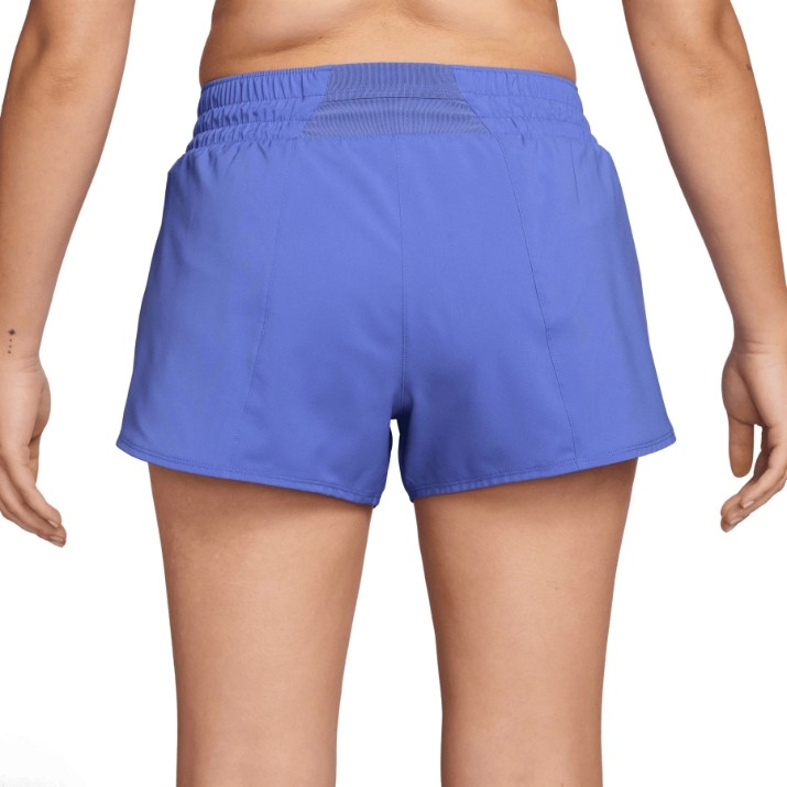 Pantaloni scurți dame Nike One Dri-Fit Mid-Rise 3 Brief-Lined Shorts Sapphire/White, s.XS